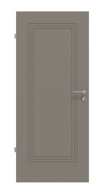 Frontansicht von Signum 21 Basic Lack Taupe RAL 7048 Innentür - Huga