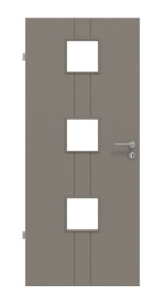 Frontansicht von Signum 23 LA 10 Basic Lack Taupe RAL 7048 Innentür - Huga