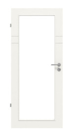 Frontansicht von Signum 78 LA 27 Basic Lack Verkehrsweiß RAL 9016 Innentür - Huga
