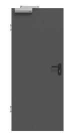 Frontansicht von GARANT Rauchschutztür 10622-60 Ebony CePaL