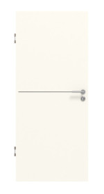 Frontansicht von GARANT Schallschutztür Corona 831 Pearl White CePaL