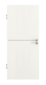 Frontansicht von GARANT Schallschutztür Corona 831 Authentic Bianco CePaL