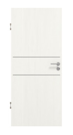 Frontansicht von GARANT Schallschutztür Corona 832 Authentic Bianco CePaL