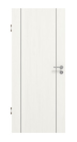 Frontansicht von GARANT Schallschutztür Corona 851 Authentic Bianco CePaL