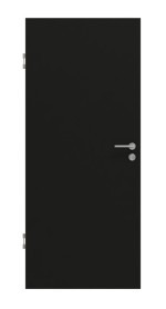 Frontansicht von GARANT Wärmeschutztür 0901-60 Black Resopal