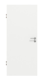 Frontansicht von GARANT Wärmeschutztür D354-60 Designer White Resopal
