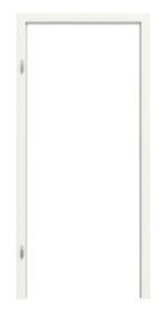 Frontansicht von Blendrahmen für Schallschutztüren Weißlack RAL 9016 - Lebo