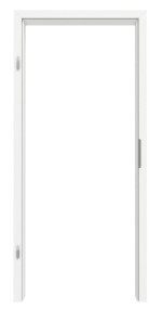 Frontansicht von GARANT Zarge D354-60 Designer White Resopal mit eckiger Kante
