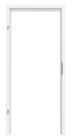 Frontansicht der Zarge von GARANT Rauchschutztür-Set T30 Weißlack RAL 9016 inkl. Zarge
