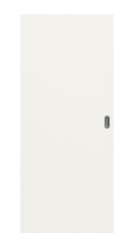 Frontbild von Weiß RAL 9016 Basic Durat Schiebetür - Huga