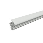 Gedrehte Draufsicht von HÖRMANN EPDM/PP-Dichtung 2mm überhöht