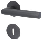 1. Bild von SÜDMETALL Türgriff München-R Pashmina Grau Flachrosette Magnet Flat 