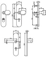 Technische Zeichnung Sicura Ronny-LS/LS - Südmetall