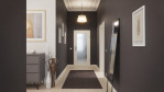 Main-Milieuansicht von GARANT Wohnungseingangstür 0105-60 Pearl White CePaL mit Lichtausschnitt LA-2