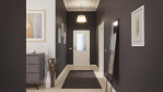 Main-Milieuansicht von GARANT Wohnungseingangstür 0105-60 Pearl White CePaL mit Lichtausschnitt LA-6