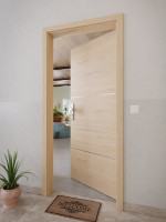 CloseUp-Milieuansicht von GARANT Wohnungseingangstür Corona 733 Quer Authentic Achat CePaL