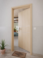 CloseUp-Milieuansicht von GARANT Wohnungseingangstür Corona 832 Authentic Achat CePaL