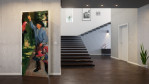 Milieubild 3 von Max Liebermann Reproduktion Der Papageienmann