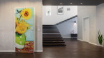 Milieubild 3 von Vincent van Gogh Reproduktion Drei Sonnenblumen