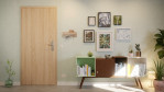 Front-Milieuansicht von GARANT Wohnungseingangstür Authentic Eiche GCK08