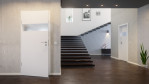 Frontansicht von Esche Weiß Pore Es 242 Portalit Innentür View Typ 2204 - Westag