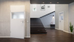 Frontansicht von Esche Weiß Pore Es 242 Portalit Innentür View Typ 2209 - Westag