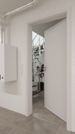 Detail-Milieuansicht von GARANT Wärmeschutztür 0160-60 Silver Grey CePaL