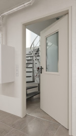 Detail-Milieuansicht von Innentür-Set Stahl mit Feuerschutzfunktion STU/STS T90-1 mit LA-B2 inkl. 2-schaliger Umfassungszarge - Hörmann