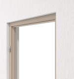 Detailansicht von GARANT Blockrahmen Authentic Akazie CePaL mit runder Kante