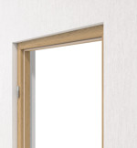 Detail-Ansicht von TEUTO Blockrahmen Authentic Asteiche CPL mit runder Kante