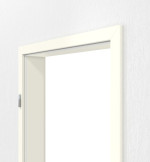 Detailansicht von GARANT Zarge W980ST15 Platinweiß GHK08 mit eckiger Kante