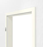 Detailansicht von GARANT Zarge 9417-60 Snow White CPL mit kleiner Rundkante
