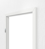 Detailansicht von GARANT Blockrahmen Matt Weißlack 9016 G-TEC mit runder Kante