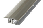 Ansicht von PROVARIO Uni Übergangsprofil Aluminium 7-18mm eloxiert Edelstahl 270cm - Proline