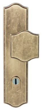 Sicura Mount Everest-LS/LS Antik Bronze-sat. Schutzbeschlag für Wohnungseingangstüren - Südmetall
