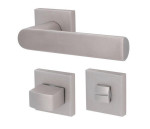 3. Bild von SÜDMETALL Türgriff Korsika Quadro-R Arctica Silber Top Speed