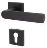 2. Bild von SÜDMETALL Türgriff Korsika Quadro-R Schwarzstahl-Optik Top Speed
