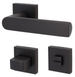 3. Bild von SÜDMETALL Türgriff Korsika Quadro-R Schwarzstahl-Optik Top Speed