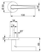 Technische Zeichnung Sirius-R - Südmetall