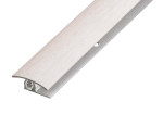 Ansicht von PROVARIOclip Uni Übergangsprofil Aluminium 7-18mm Dekorfolie Eiche hell 100cm - Proline