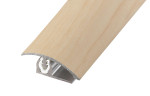 Ansicht von PROVARIOclip Uni Anpassungsprofil Aluminium 2-18mm Dekorfolie Ahorn 270cm - Proline