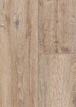 Detailansicht von Eiche graubraun strukturiert 1-Stab Expert XL Laminat - Wiparquet