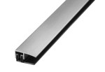 Ansicht von PROVARIOclip Uni Abschlussprofil Aluminium 7-18mm eloxiert Edelstahl gebürstet 100cm - Proline