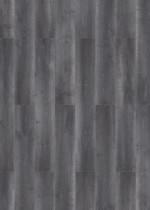 Draufsicht von Eiche anthrazit strukturiert 1-Stab Explore Laminat - Wiparquet