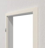 Blendrahmen Klassik Weiß (RAL 9010) Lack in der Wand für Wohnungseingangstüren - Westag