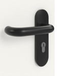 Detailansicht der Oberfläche von GARANT Rauchschutztür-Set T30 Weißlack RAL 9016 CePaL inkl. Zarge