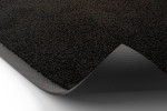 Detailbild mit Ansicht von Ober- und Untermaterial von Fußmatte ColourLine 875 schwarz 85 x 150 cm - Entrada