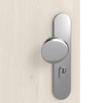 Detailansicht der Oberfläche von GARANT Wohnungseingangstür Authentic Perl GCK08