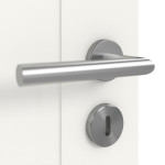 Detailansicht der Oberfläche von Cofi 10 Weißlack RAL 9016 Premium Doppelflügeltür inkl. Zarge