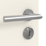 Detailansicht der Oberfläche von CLASSEN Doppelflügeltür Dynamic RAL 9010 Weißlack 2.12 mit Zarge